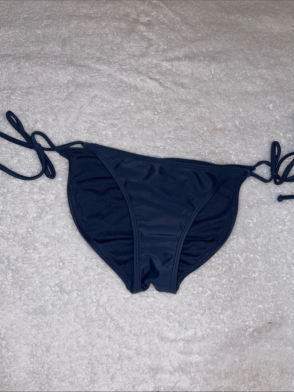 Xhilaration Black Tie-Side Bikini Bottom